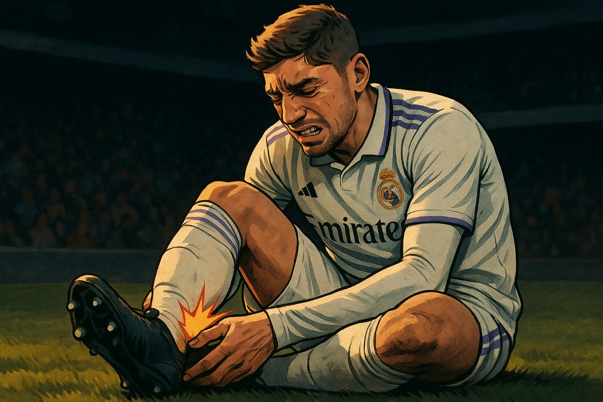 KoftaNews's tweet photo. ريال مدريد يعلن أن فالفيردي يعاني التواءً من الدرجة الثالثة في الكاحل.

نقلًا من: اخبار كرة القدم
https://t.co/6UZ5yl0g0X https://t.co/3C6lXG2ShL