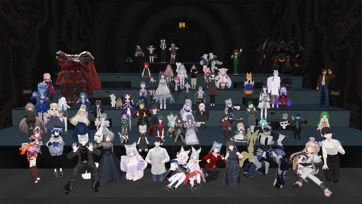 SHINA3_VR's tweet photo. 初めて舞台イベント観てきた！
ふらっと入ったカフェイベントで宣伝されてて行ってみたけど、ストーリーも演技もクオリティ高くて感動した！！
VRChatってすごい～！
#VRCエピソード舞台化 https://t.co/SL2SDxd1PU