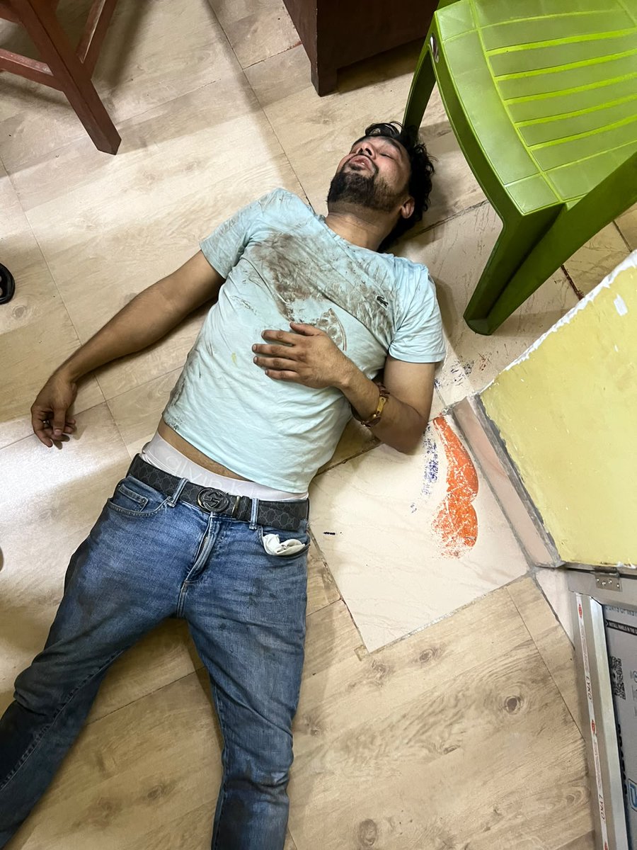 derekobrienmp's tweet photo. Four disturbing pictures tell the truth. This Tuesday evening in Calcutta. Proof of the brutalities unleashed on our party colleagues by intoxicated BJP thugs.
Our IT cell head Upasana beaten/molested. Former MLA/senior police officer Humayun wounded.

WHERE IS THE POLICE? https://t.co/YRjuCnX84Q