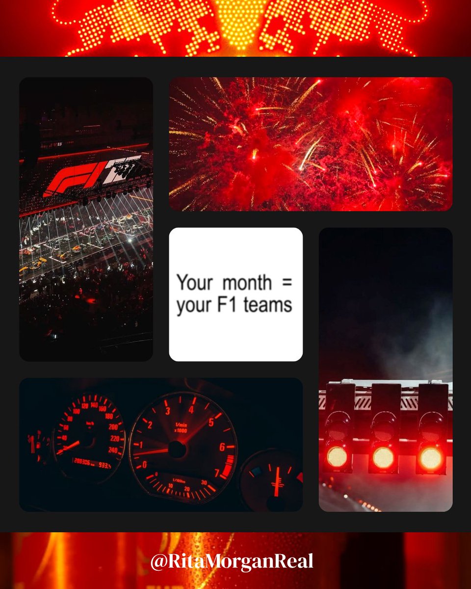 RitaMorganReal's tweet photo. #f1 #yourmonth https://t.co/YOeK8EJkas