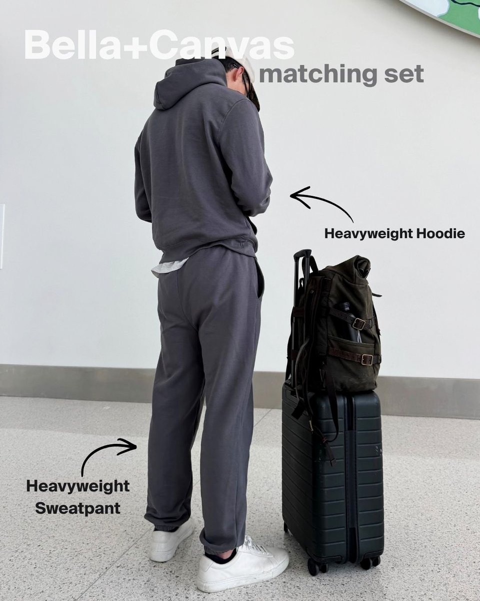 Fourthwall's tweet photo. your new favorite airport fit. ✈️ #matchingset #merch #fourthwall https://t.co/TYDf4Iq2KY