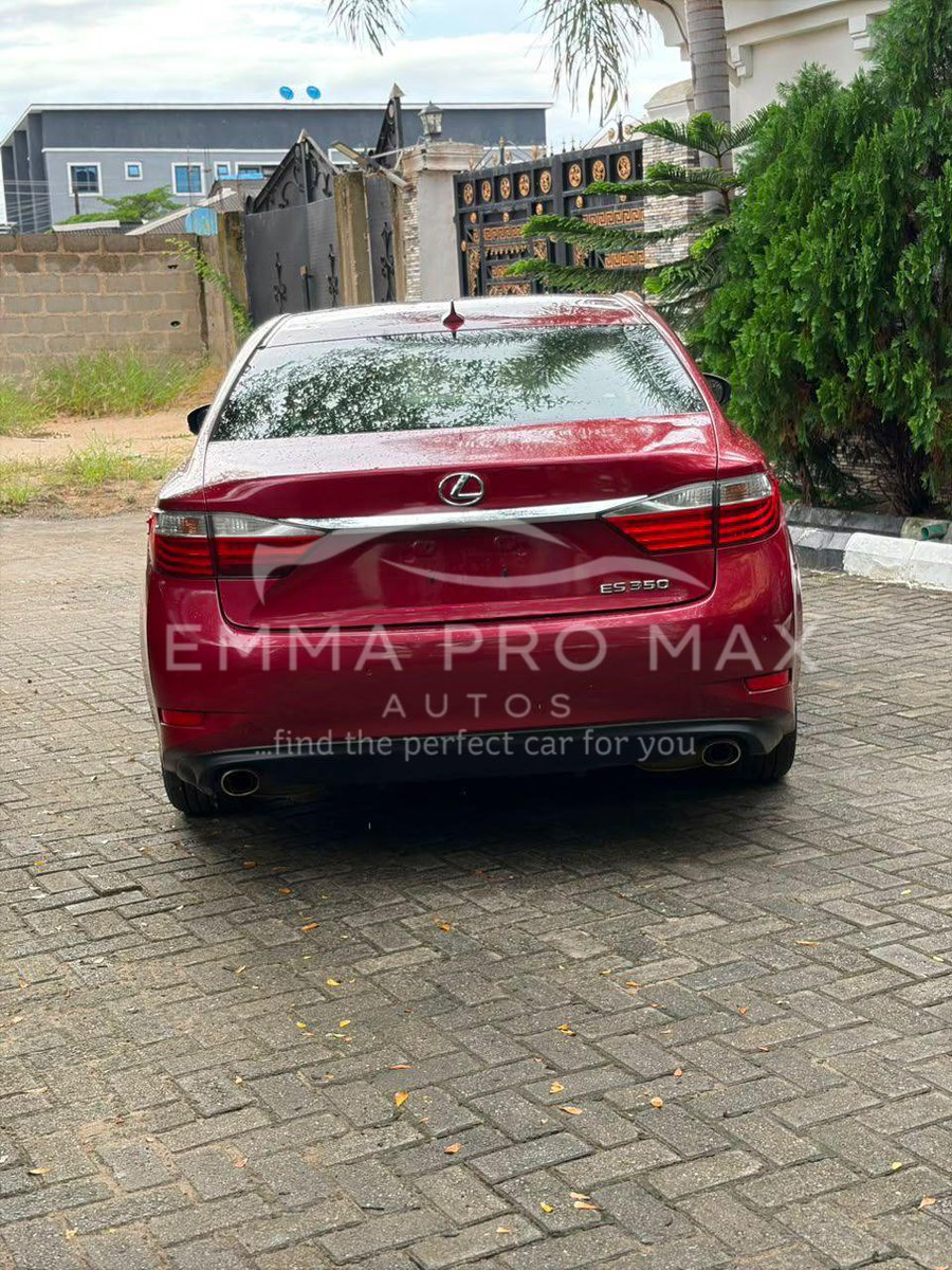 emmapromaxautos's tweet photo. 🚘 2013 LEXUS ES350
🇺🇸 FOREIGN USED
✨ Luxury • Comfort • Smooth Performance

🧩 Features:
🔹 3.5L V6 Engine
🔹 Premium Leather Interior
🔹 Sunroof
🔹 Push Start
🔹 Reverse Camera
🔹 Power Seats
🔹 Dual-Zone Climate Control
🔹 Spacious Luxury Cabin

💰 Price: ₦16,000,000
💵 Price: $11,594 USD
💳 Cryptocurrency Payments Accepted (BTC • USDT)
🚘 For inspection and enquiries, CALL…
📞 WhatsApp: +2349066587883
📧 Email: emmapromaxautosltd@gmail.com

#LexusES350 #ES350Nigeria #LexusNigeria #LagosCarDealer #LexusForSale
