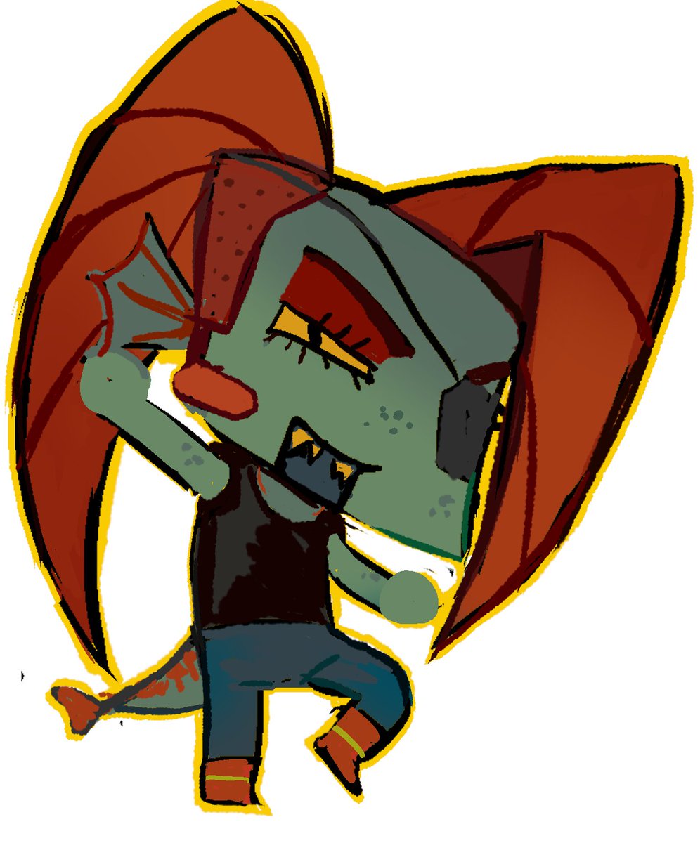 makemicute's tweet photo. undyne chibiiii? thing? not sure.. *picks my nose* https://t.co/3zWg8S6fNh