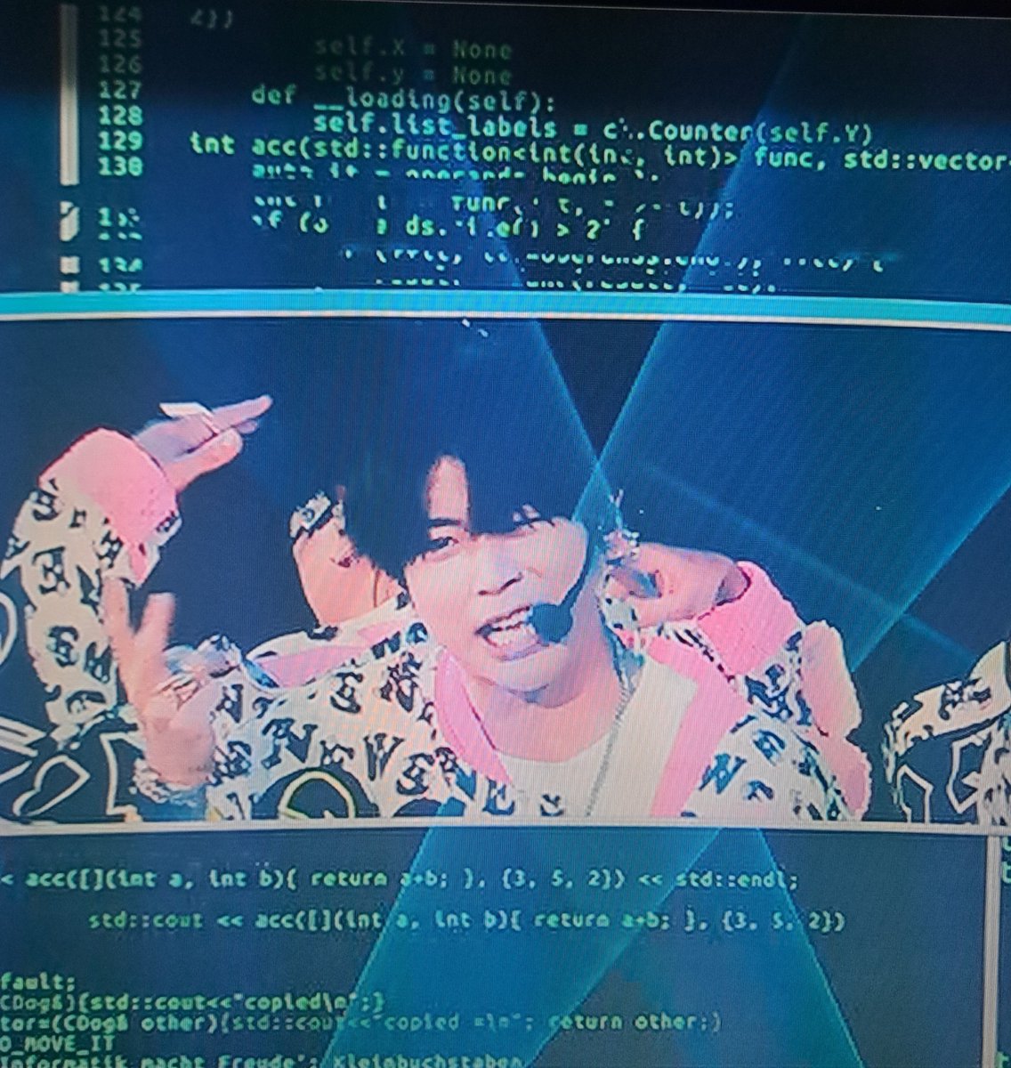 7bu__tan4's tweet photo. やっと1人の時間で、変身観てるのに、まっすー可愛すぎて、巻き戻して全然進まないꉂ🤣𐤔
他にも可愛いとこいっぱいあるけど、ドライアイスがあちこちで可愛い。
辛い😫
 #NEWS変身 https://t.co/wwgpDx09cA