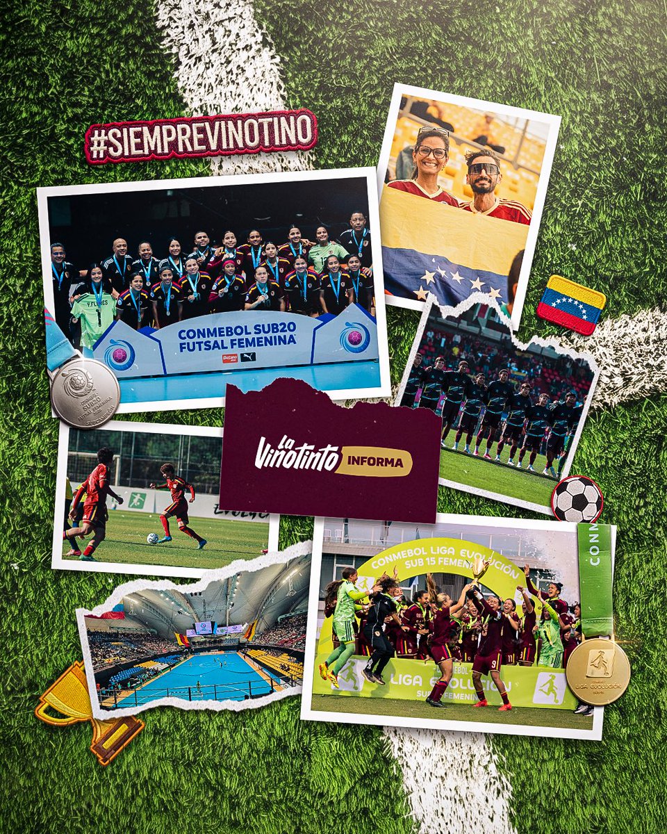 FVF_Oficial's tweet photo. ¡Es tiempo de una nueva edición de 𝑳𝒂 𝑽𝒊𝒏𝒐𝒕𝒊𝒏𝒕𝒐 𝑰𝒏𝒇𝒐𝒓𝒎𝒂! 🇻🇪

👀 Haz click y entérate de las noticias mas recientes de nuestro fútbol.

🔗 https://t.co/3qrgZEgy3L

#SiempreVinotinto https://t.co/CIsG2ZKSTw