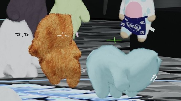 89m088's tweet photo. #やばばと_VRC
ネコチヤンだけのダンスバトル観戦してきました！
可愛いだけでなく、ダンサーさんたちの色んな表現のネコチヤンが見れてとっても楽しかったです！ https://t.co/Hin2rYW4TL
