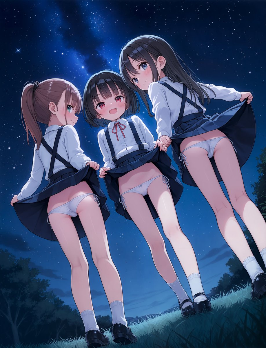 el2da_ai's tweet photo. 天体観測ならぬへんたい観測
他のイラストは PromptCom / Xtoonにアップしてます https://t.co/Fj5zpbMXhF