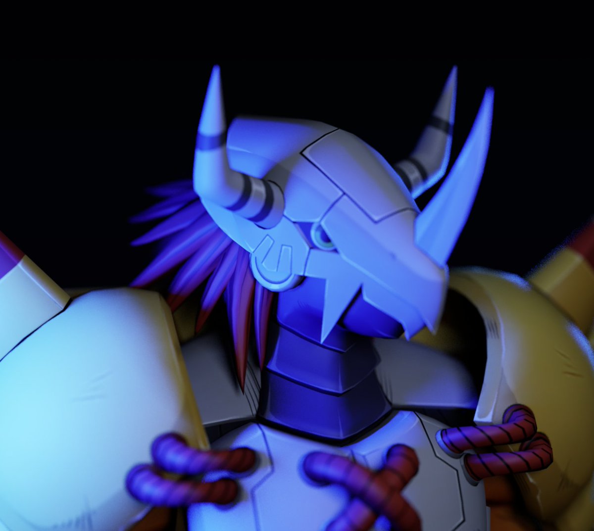 DigiWorldRemake's tweet photo. @DigitalHazard I'm yet to see a Digimon design that surpasses Gallantmon, Wargreymon or Omnimon... timeless. https://t.co/HFe0ZvR6fl