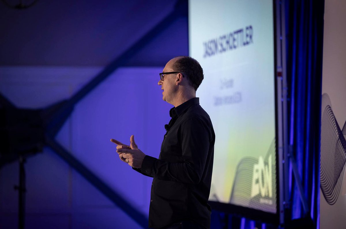 EON_events's tweet photo. At #EON2026, a group of AI leaders, founders, developers, investors, and academics will gather for unscripted conversations and thought-provoking panels centered around our theme: "Deploying the Autonomous Future."

“EON always fosters lively conversations that help fuel the next great AI innovations and help drive industry forward," says EON Co-founder and @CalibrateVC Co-founder and Managing Partner Jason Schoettler.

100 seats, by invitation. Sold out every year since 2022.

Want to be in the room? Apply for an invite to join us November 11-12 at the stunning Santa Monica Proper: https://t.co/7fs4Bv7iJv