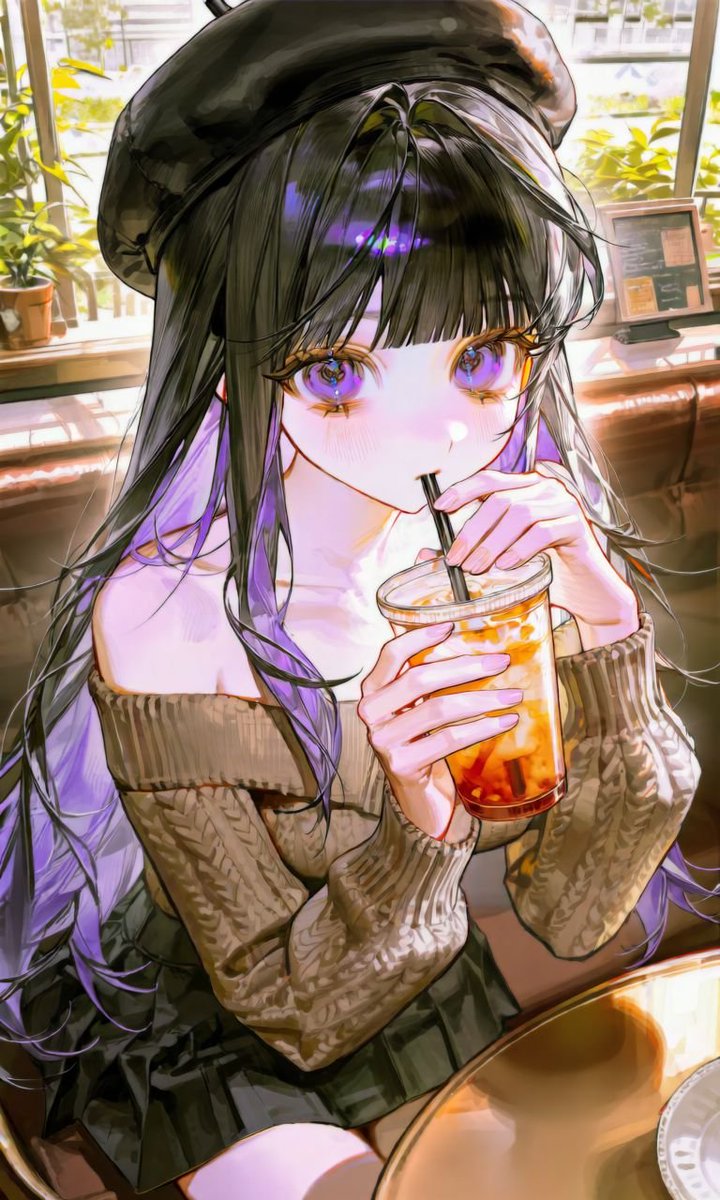omyuru_616's tweet photo. 🖤💜☕️ https://t.co/DRnGdPacsU