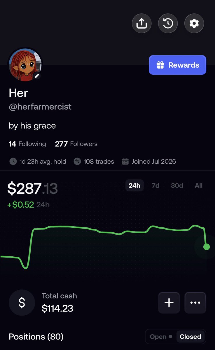 herfarmercist's tweet photo. Copy trading might be the easiest memecoin cheat right now.

I found a list of profitable FOMO traders ( Dm if you need) and started tracking plus copying some of their trades through @trademofo.

You can copy by FOMO username or wallet, set your buy amount, take profit zones and stop loss.

Simple and easy.

Good results so far tbh. Now I’m taking it into practice and real trades.

Let’s see if I can stay profitable too 

Here’s the bot link if you want to try it:

https://t.co/Ua1bhdRWCx