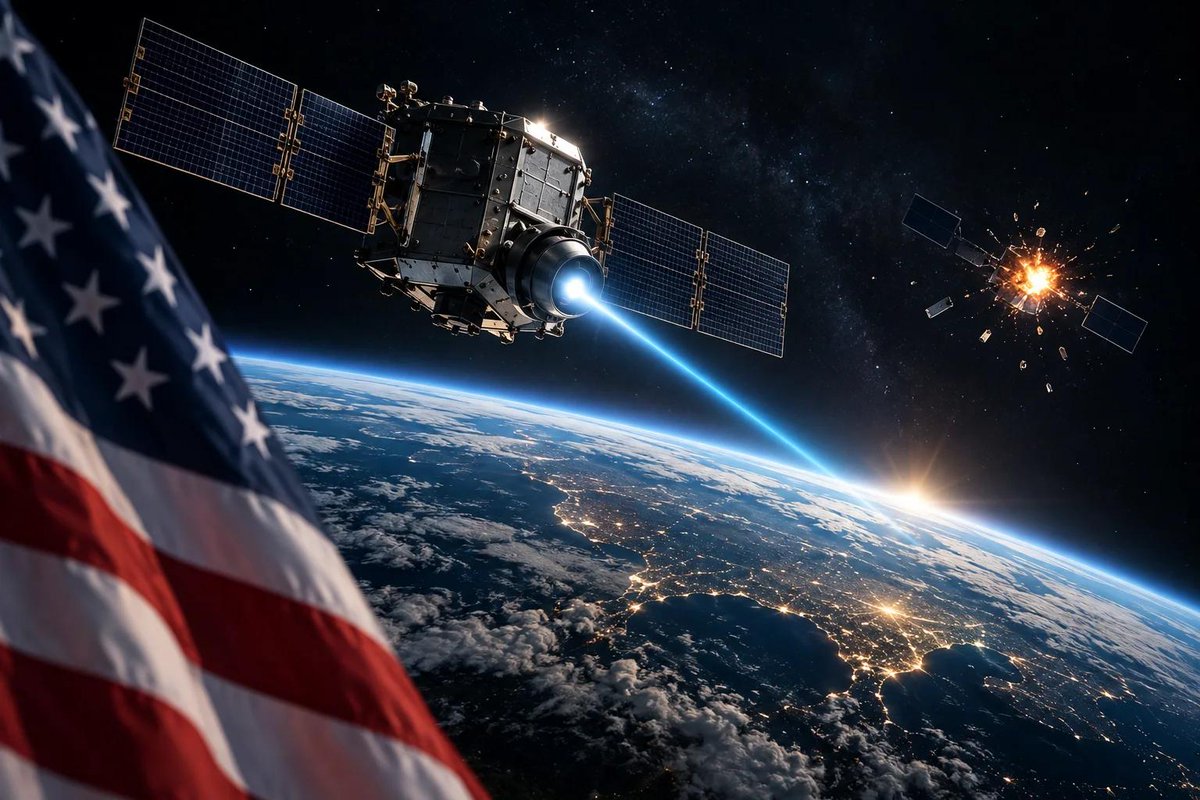 espash_ar's tweet photo. 🛰️ الولايات المتحدة تؤكد رسمياً نشر أسلحة فضائية لأول مرة

خطوة أمريكية تثير مخاوف دولية من عسكرة الفضاء.

#فضاء #أمريكا #تكنولوجيا https://t.co/Of3iV3FfCZ