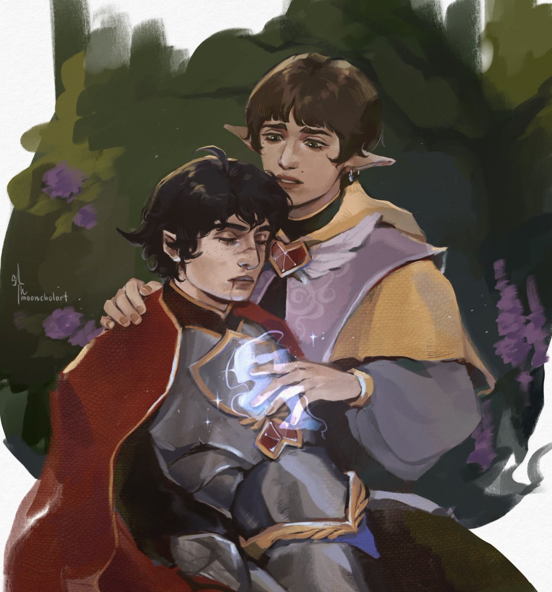 mooncholart's tweet photo. They don't leave my mind 
#cleradin #byler https://t.co/22kpIU0jD4