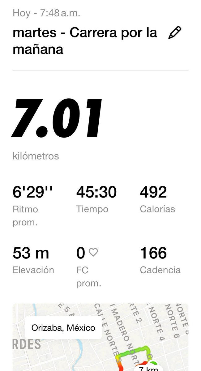ArtiflxTlax's tweet photo. Martes #runningday ๐๐ปโโ๏ธโ๏ธ
Hoy #7k #running ๐ฒ๐ฝ
#SonrieEstasEnOrizaba
#PuebloMagico https://t.co/gCo3HAl0tx