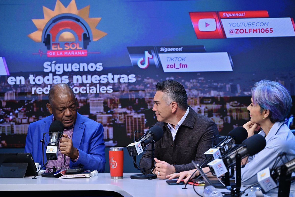 alitomorenoc's tweet photo. Estuve en @SoldelaMananaRD conversando sobre el trabajo que impulsamos desde la COPPPAL para defender la democracia y las libertades en América Latina y el Caribe.

Seguiremos tendiendo puentes con otras naciones, fortaleciendo el diálogo y construyendo relaciones con partidos y liderazgos de toda la región. Vamos a mantener una presencia activa y cercana, sumando esfuerzos y abriendo espacios de entendimiento.