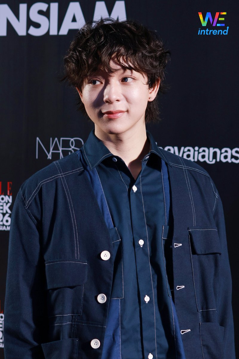 weintrend_tv's tweet photo. "บาส หัสณัฐ" ร่วมงาน "ELLE FASHION WEEK 2026 PRESS CONFERENCE"

#ELLEFashionWeek2026xBas
#บาสเด็กอ้วนที่แท้จริง
#ELLEFashionWeek2026 
#EFW26ATICONSIAM https://t.co/b96LDsTOGJ
