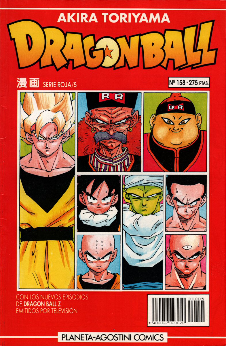 MGoku84's tweet photo. N° 5 Serie Roja Dragon Ball.

#SerieRoja #DragonBall #Manga #Goku #DragonBallZ https://t.co/TGbAh4aaE8