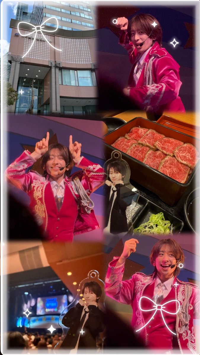 min_mmtt's tweet photo. 2026.9.22 神戸新聞松方ホール

楽しかったなぁ♬
今日も幸せもらったー☺️🩷

せっかくだからお肉！牛🐮！！食べようと思って合間で和牛ローストビーフ重🥩
幸っ🩷

#MATSURI
#小野寺翼 https://t.co/aexIX9VUtw