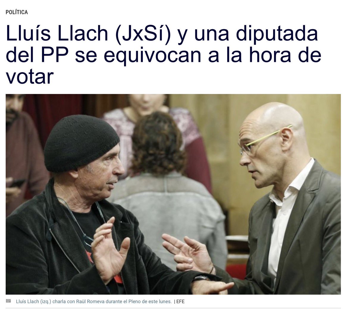 nlprat's tweet photo. No recordes quan et vas equivocar tu quan eres diputat?

No et vam assenyalar ni ho fem. Va ser una simple equivocació, de la mateixa manera que li ha passat avui a la @RosaMSoberana. https://t.co/Bc8pAWMTmt