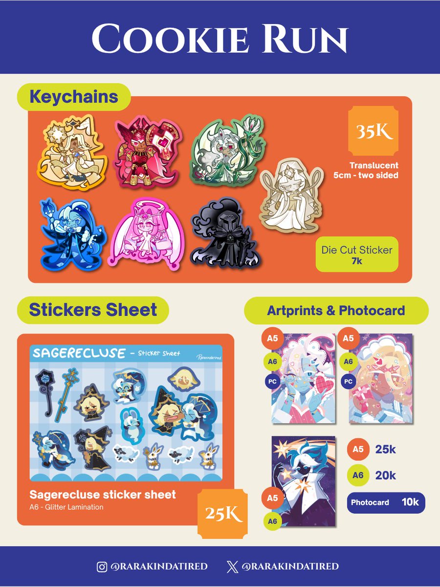 Rarakindatired's tweet photo. [♥️&amp;🔄are greatly appreciated!] 
#comifuro23 #cf23catalogue 
Rara's Comifuro Mail Order Pre-Order is here!! ^^ 
📅#CF23 22 September - 10 October 2026 
📦MAIL ORDER ONLY
📎Form : https://t.co/EIvawIP2lM
💙Fandom: Deltarune &amp; Cookie Run Kingdom

Pick up PO in replies ⬇️ https://t.co/S4hh5JQoSB