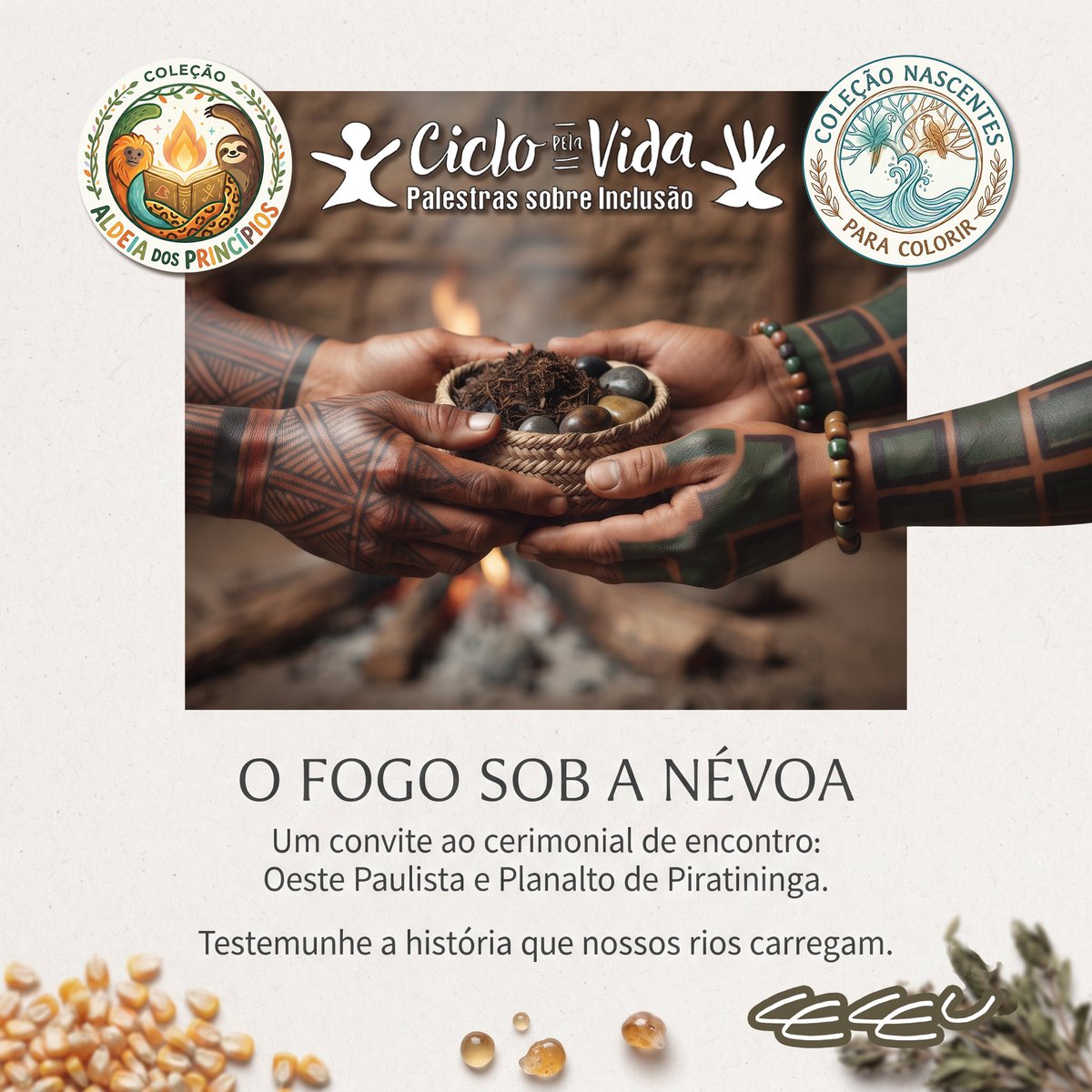 ceceusimi's tweet photo. Quem são aqueles que desenharam os caminhos por onde passamos?
Muito antes da cartografia moderna, o Planalto de Piratininga e o Oeste Paulista já se conectavam com uma rica diplomacia entre povos, como os Tupiniquins e os Kaingangs.
https://t.co/BUZZVA8s3d https://t.co/CStbatCuw8