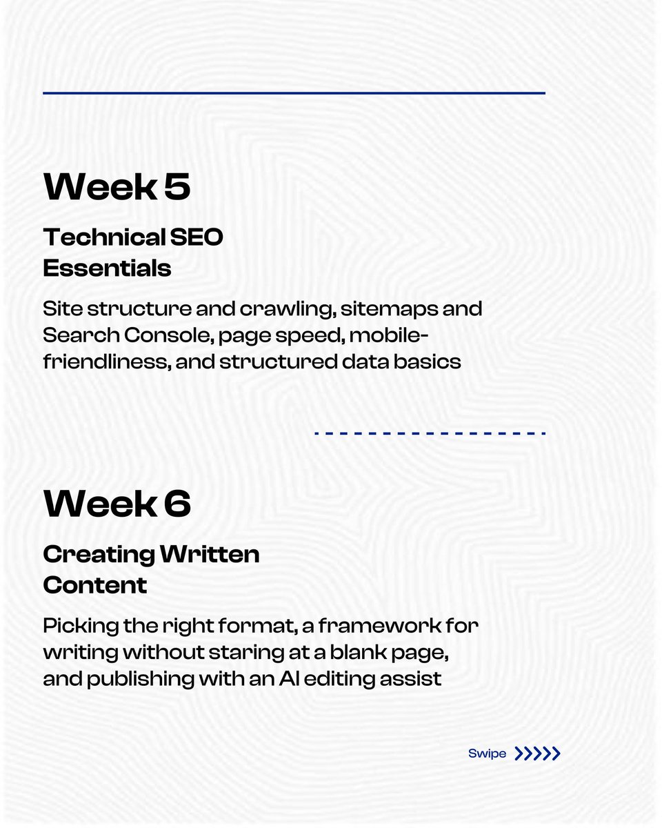 OxtechAcademy's tweet photo. Learn how to create content that ranks, reaches the right audience, and drives real growth.

From SEO and keyword research to strategy and optimisation, build practical skills that make your content perform.

Register via the link in bio.

#OxTechStars #LearningTechWithOxtech https://t.co/XwFAxNThdQ