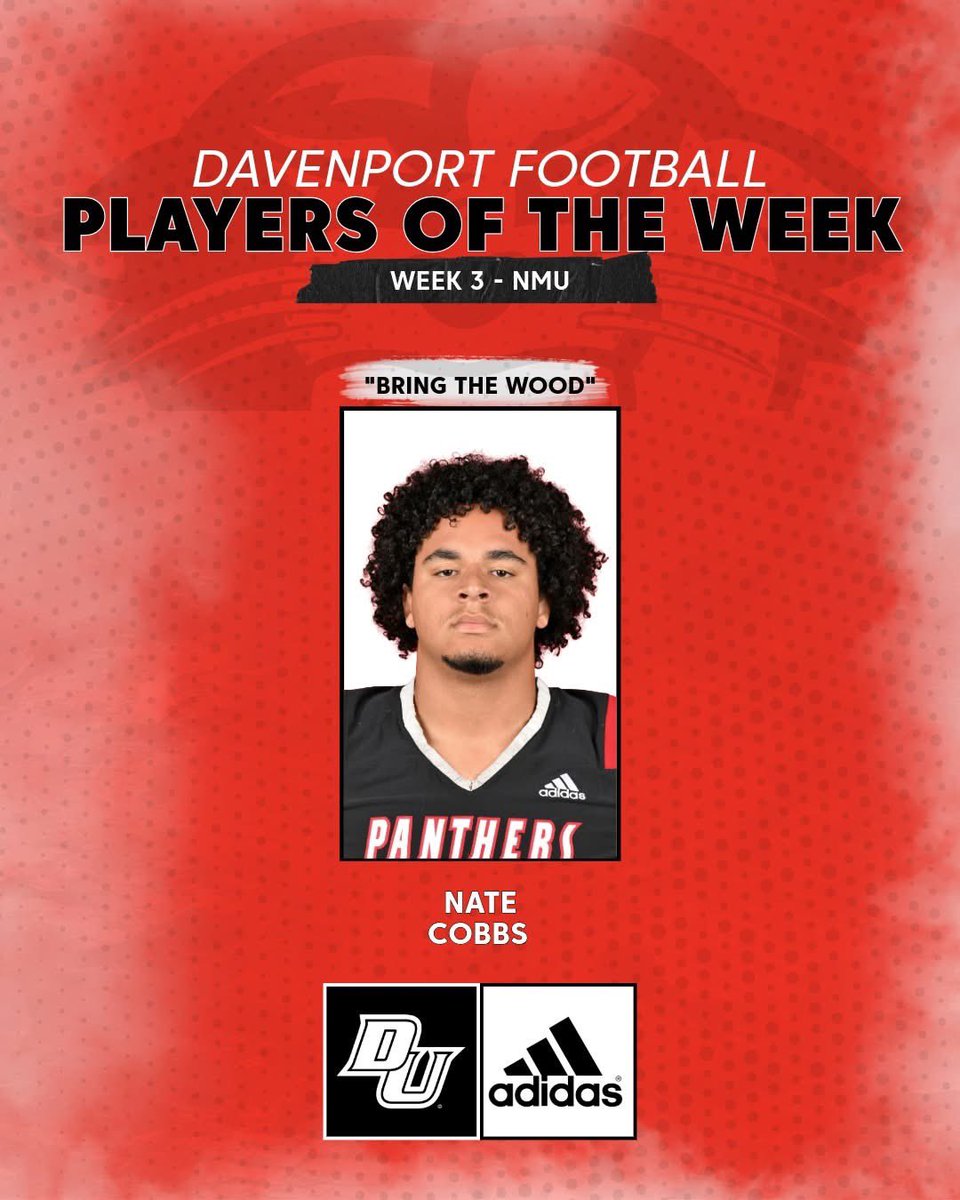 DU_Football's tweet photo. Week 3 - Game 4 Players of the Week!
#SpotTheBall https://t.co/prmycu3yqy