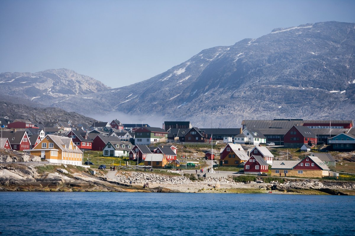 DanishMFA's tweet photo. Greenland, Denmark and the United States of America have signed a joint agreement which strengthens defense and security in the Arctic and North Atlantic. 
Read the agreement here: https://t.co/HwdyrwmeEq https://t.co/G9jNWR3qvC