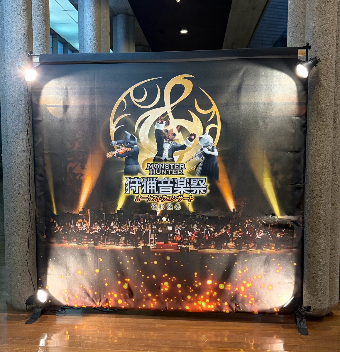 okomemhr's tweet photo. 今年のオケコンも最高でした！✨
まさかタルコロやって貰えるとは思わなかったので爆笑&amp;拍手喝采でした🤣👏🏻
アセンダンスの曲もプレゼント感あって感動でした！🥹
今年もこのステージを用意して下さった方々、演者の皆様、素敵な時間を本当にありがとうございました！✨
#狩猟音楽祭2026 https://t.co/8LHc171Xr0