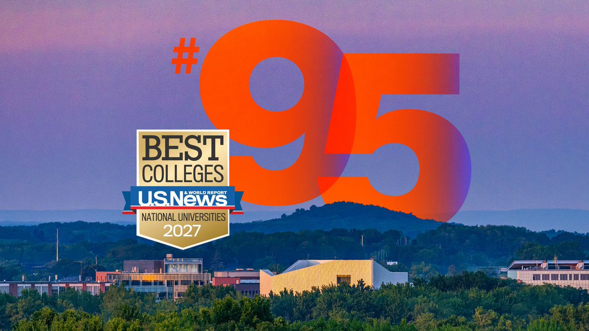 RIT_GovComm's tweet photo. The U.S. News and World Report names RIT a top 100 national university for a fourth year in a row! The publication cited RIT among the best universities in innovation, experiential learning, and value.
Learn more about RIT's renowned programs and rankings: https://t.co/nKOwUzdto2 https://t.co/N9mFlxsplB