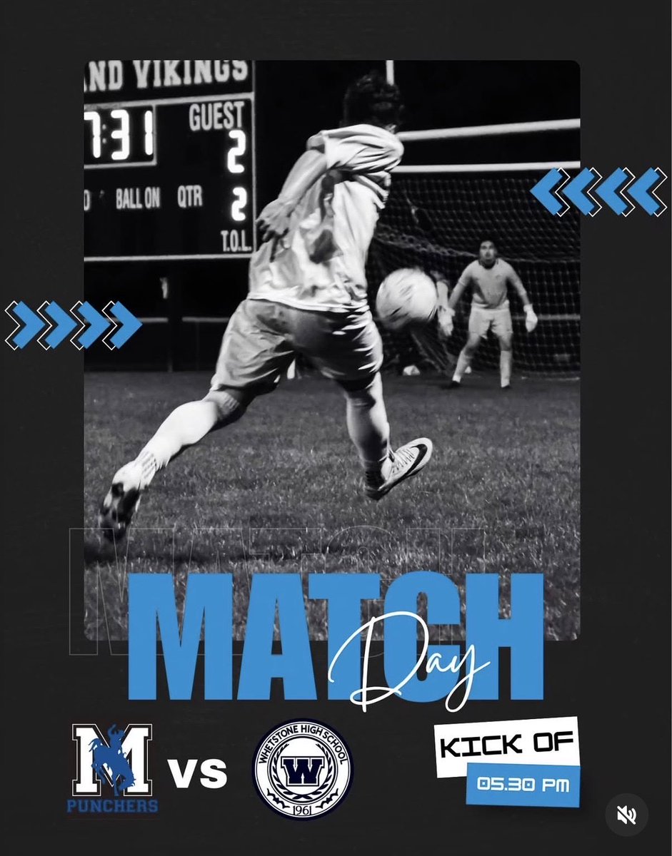 WHS_Futbol's tweet photo. Boys Varsity look to clinch their third consecutive North Division title as the travel to @puncherssports BSOC tonight.  Match starts @ 530 pm.  Records:  Braves 6-2-1, Punchers 4-3 https://t.co/5xCxs1ZRSi