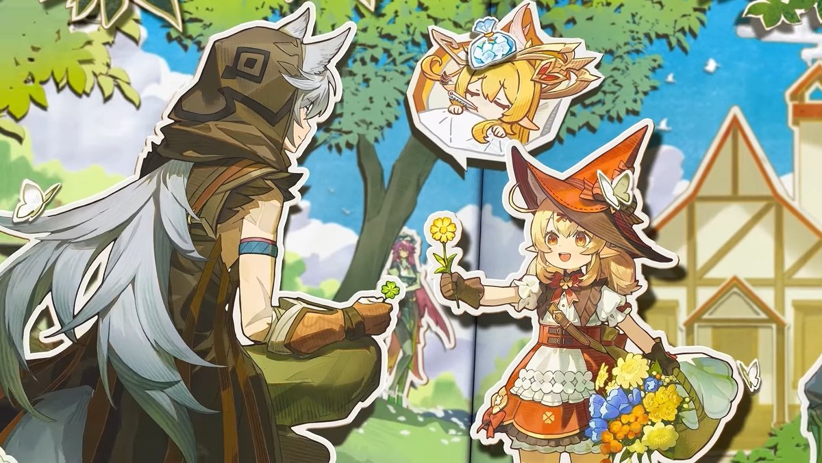 dailyrazor0909's tweet photo. Razor &amp; Klee &amp; Rosaria &amp; Alice 🥺🥺💦💦💦
So, if we have a story here: 
Klee is Little Red Riding Hood
Alice is The Grandmother
Razor is The Wolf
Rosaria is The Hunter https://t.co/ij1o4A68B4