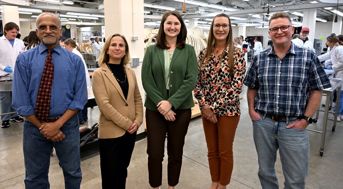 ISUVetMed's tweet photo. MILLER FELLOWSHIP. A @ISUVetMed faculty team has been awarded a Miller Faculty Fellowship for an innovative teaching based research project which will impact student-centric instruction. #developdiscoverdeliver 

https://t.co/W0fKCni4ro https://t.co/grUKuPZ7TU