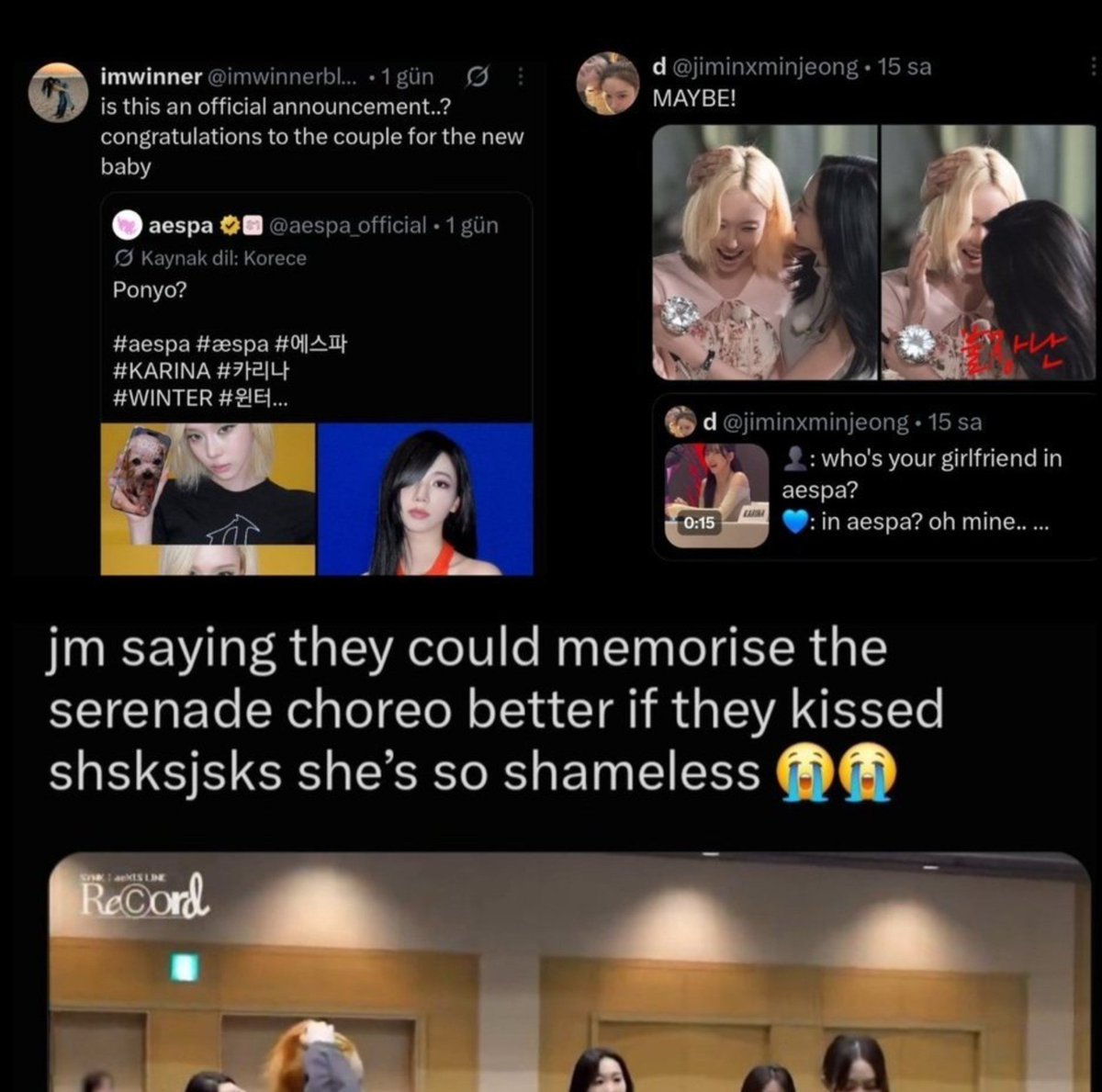 bgnttmcp's tweet photo. @hotwasabijay @rinashidae Manyak olan sizsiniz lezbiyen shipler nugu kiz için jungkook üzerinden iyi prim kasıyorlar https://t.co/s9nq3wsYhk