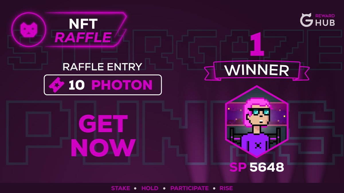GataDaoZone's tweet photo. ✨ Your shot at a Stargaze Punk starts here!

🎟️ 10 PHOTON = 1 raffle entry
🔥 One entry could land you a Stargaze Punk.
🚀 Enter → Take your shot → Win

🔗 https://t.co/CgUW6qZWjT https://t.co/7gRkgsoVYc