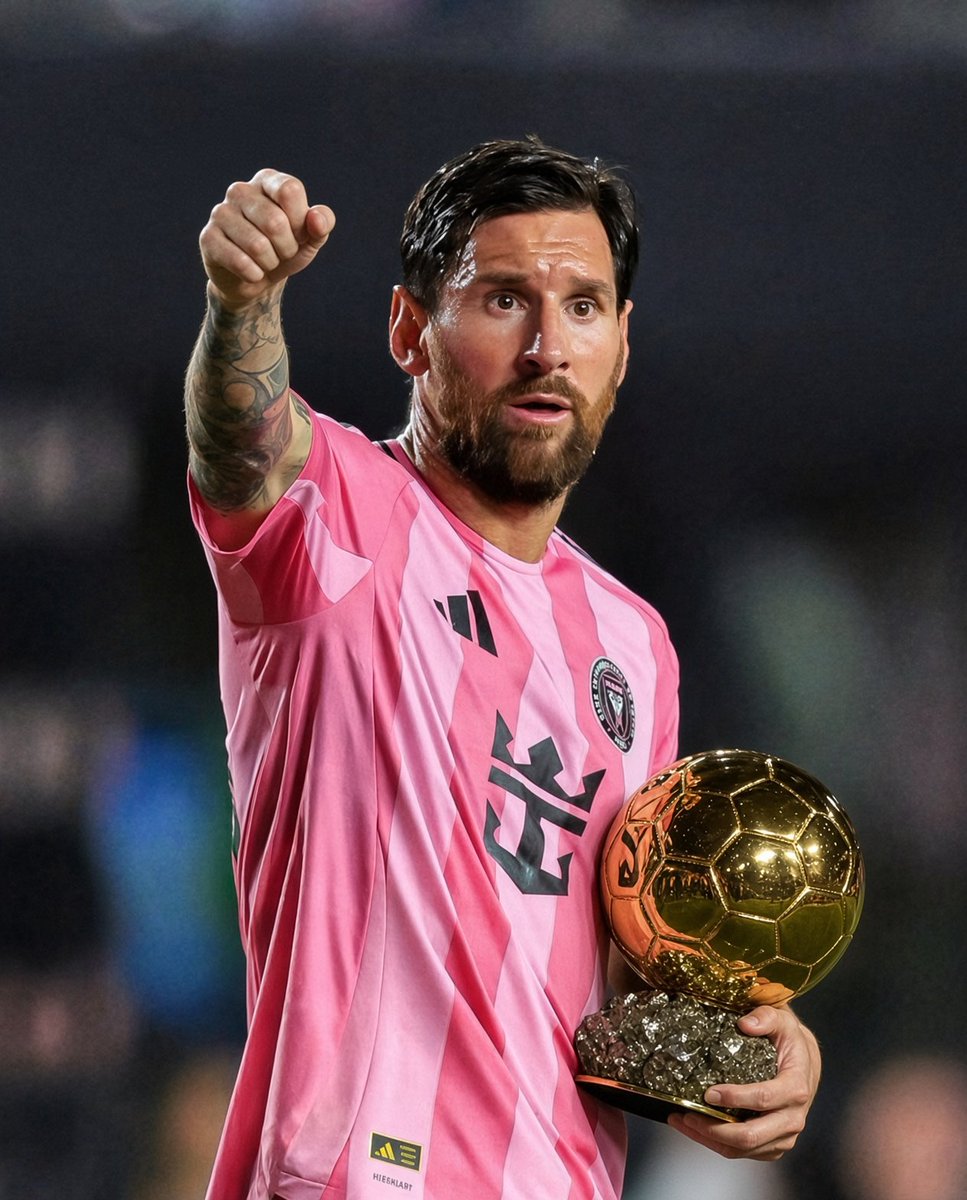 MessiLeoBrasil_'s tweet photo. "Aos 39 anos, Messi ainda iluminou a Copa do Mundo com sua classe incrível e atuações. Ele foi de igual para igual com jogadores como Mbappé, Yamal, Haaland e Kane no auge deles. Para mim, ele deveria ganhar a Bola de Ouro este ano"

- Ronaldinho. https://t.co/e32RrHCkf1
