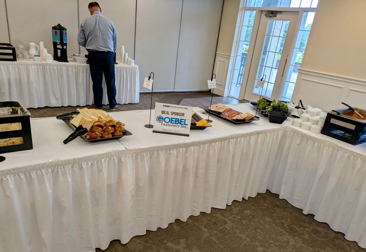 GoebelFasteners's tweet photo. The Goebel Fasteners Inc. Team had a productive time at the MSB Sales &amp; Supplier Summit last week in Michigan! We continue to invest in customer specific training with onsite support! https://t.co/SnDZskXRPf