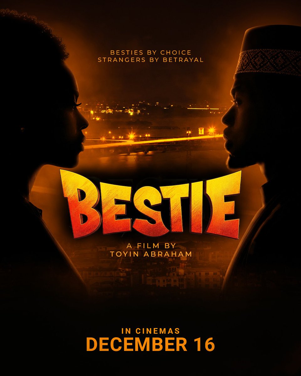 toyin_abraham1's tweet photo. BESTIE JESU AKA BESTIE TOYINTITANS! 🥰🔥

I see all the love, and I truly appreciate every single one of you. ❤️ The support has been MASSIVE! 💯

Thank you for being my BESTIE! 🥹❤️

See you all in the cinemas from 16th December! 💃🏽🎬

Keep spreading the word because… IT’S OFFICIALLY BESTIE SEASON! 🔥🔥🔥

#Bestie #BestieJesu #BestieTheMovie #BestieInCinemas #Toyintitans #16thDecember