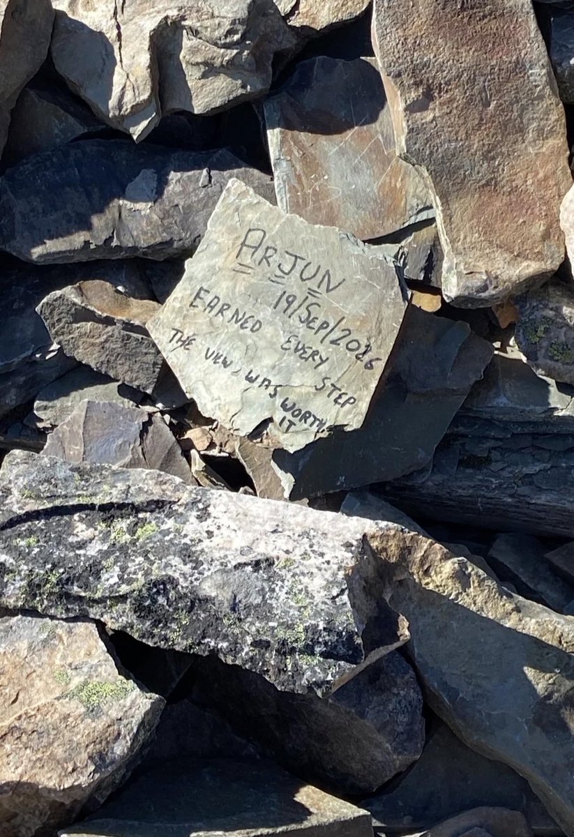 TheRealKeean's tweet photo. This hike up Devil's Thumb in Banff is beautiful, but it is being destroyed by visitors who have no respect for the park. Who are these people? https://t.co/Me9JJLxdYE