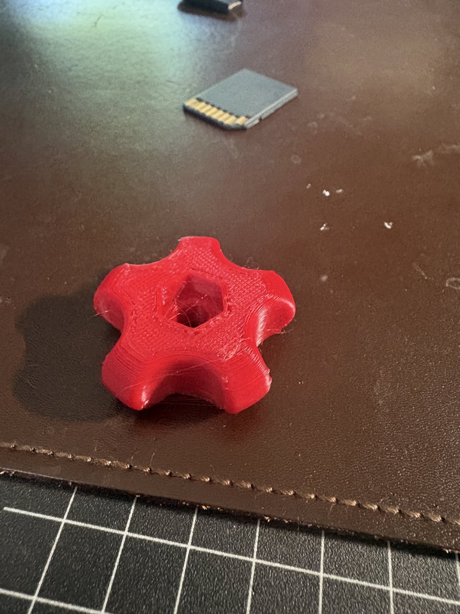 devmobnow's tweet photo. First print off a $40 FLSunn SR. Some might be thinking they have to get the latest and greatest to get into 3d printing but this printer is plenty fast. In the video I have it on the slower side to get it printing and then I’ll scale up. 
$40 printer and $15 filament grand totals a whole $55 and I’m printing up to 200ms! 
Would I love the latest XL/INDX or the Bambu H2C? Sure I would but I don’t have the money so I do what I can and I’m happy with it. Maybe one day I’ll be able to buy one but not today. Today I’m gonna have fun. 
We can just do things cuz 3d printing fixes everything!!!