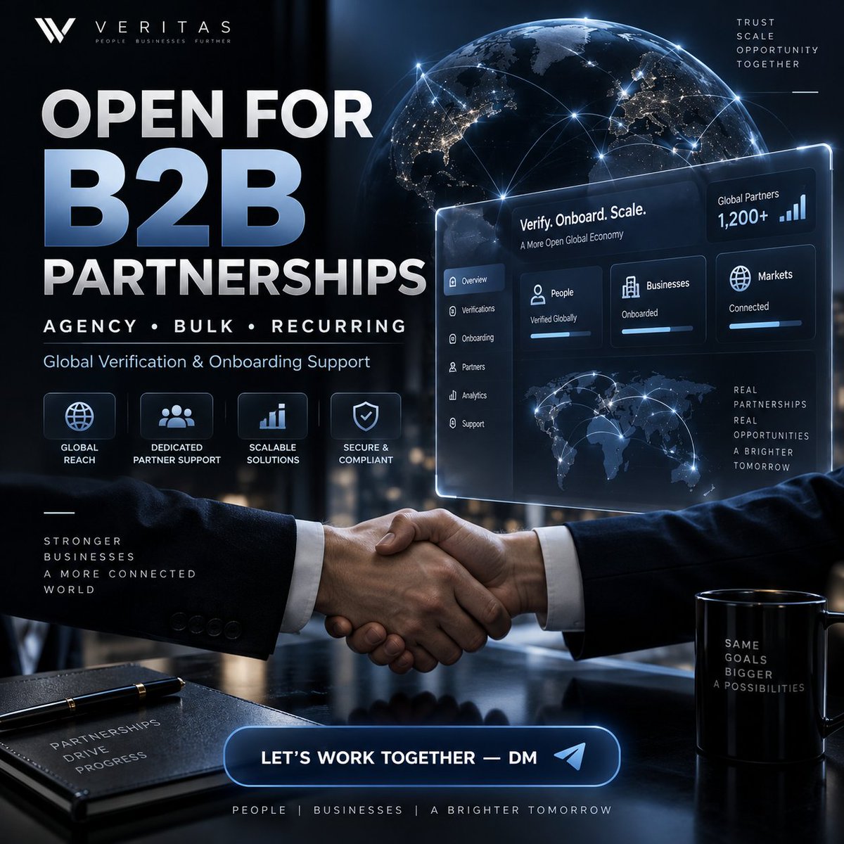 Kyc4u247's tweet photo. 🤝 Open for B2B Partnerships

We’re connecting with agencies handling recurring verification &amp; onboarding workloads.

✓ Bulk requests
✓ Agency support
✓ Global operations
✓ Long-term cooperation

Looking for a reliable partner?

📩 DM to discuss.

    https://t.co/2Dzpw7AjSi https://t.co/VjSi2MA3oc