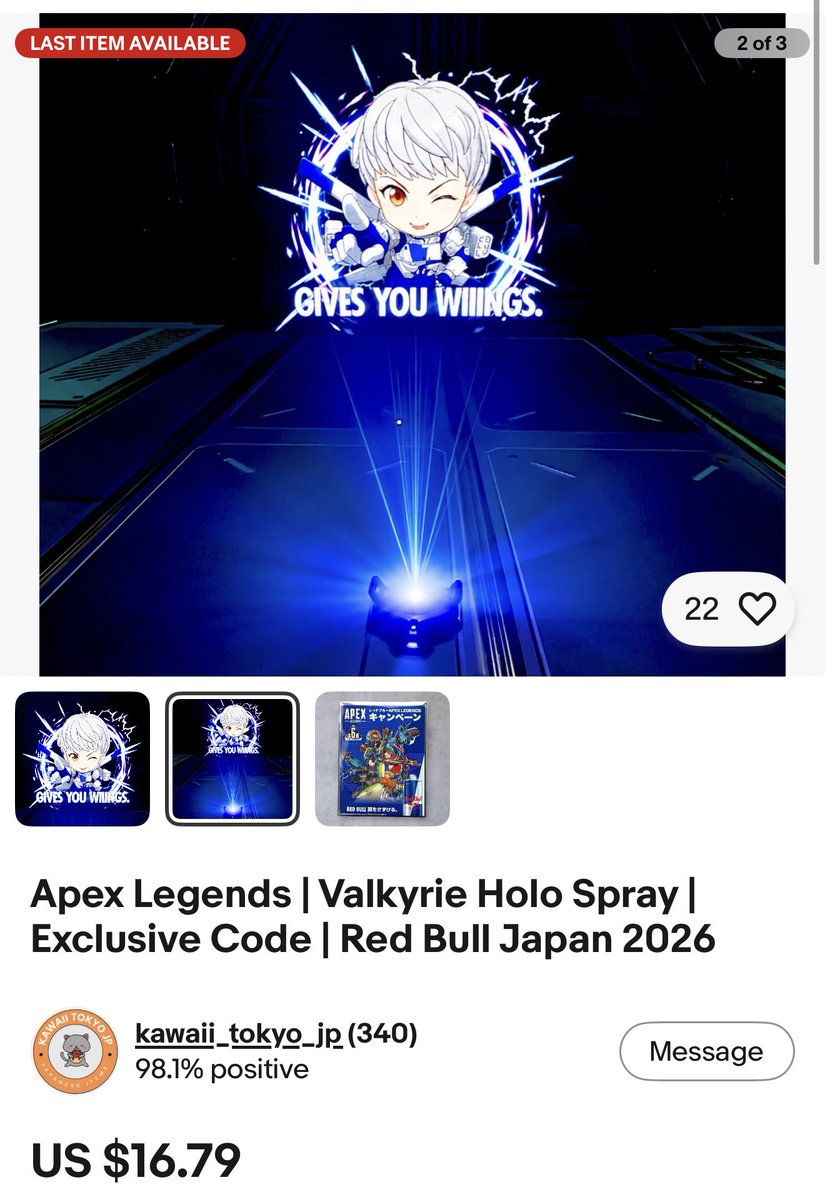 luvkasra's tweet photo. @BirnoOCE I think you can get it for cheaper i bought mine from the seller the same day it was released https://t.co/NtcVNPLRR8