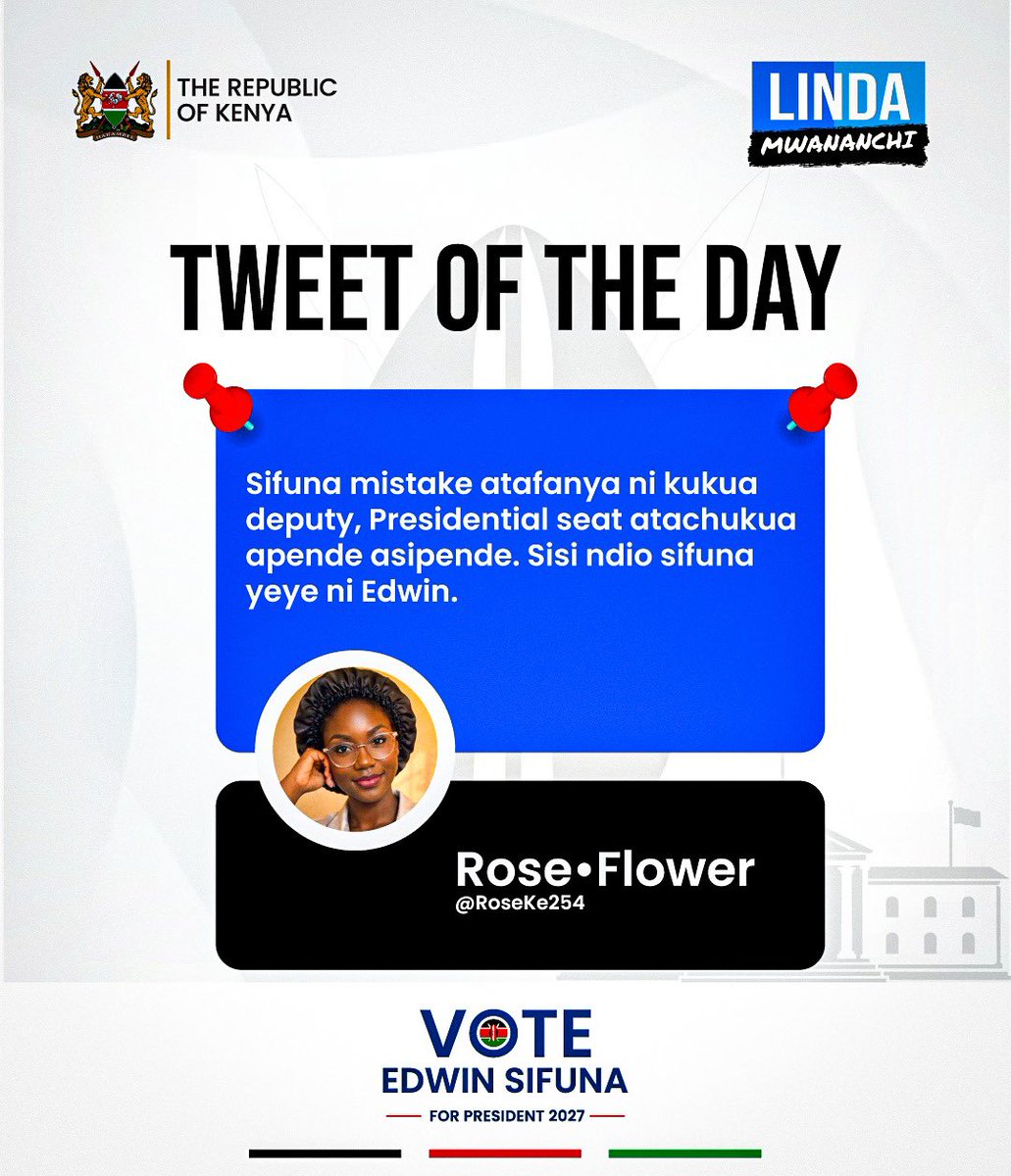 BravinYuri's tweet photo. Ama namna gani?

#SisiNdioSifuna https://t.co/YWZ7QHPcOr