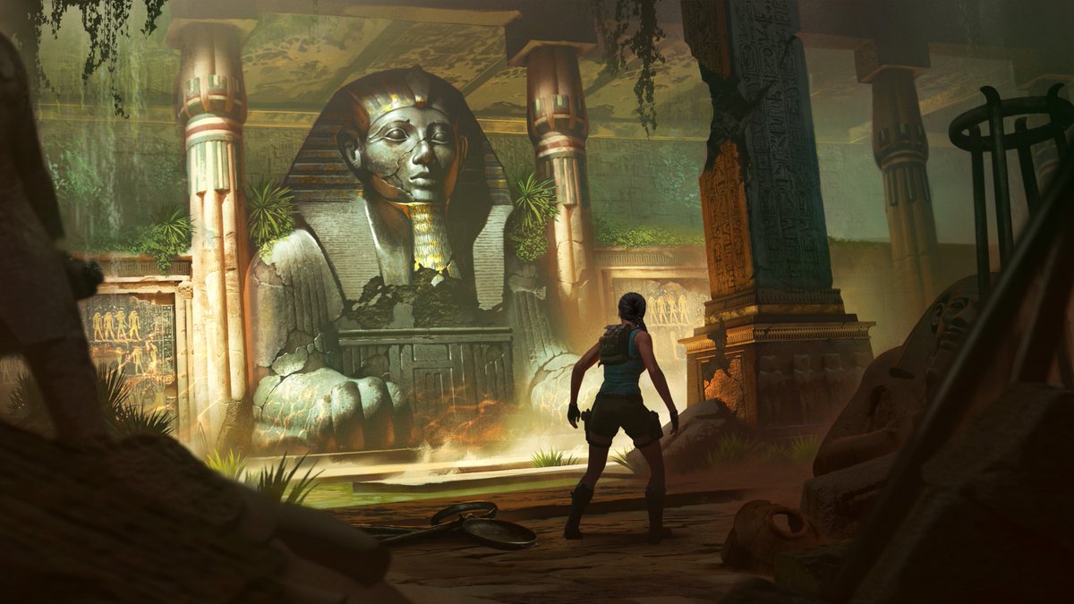 Egypt concept art from Tomb Raider: Legacy of Atlantis.