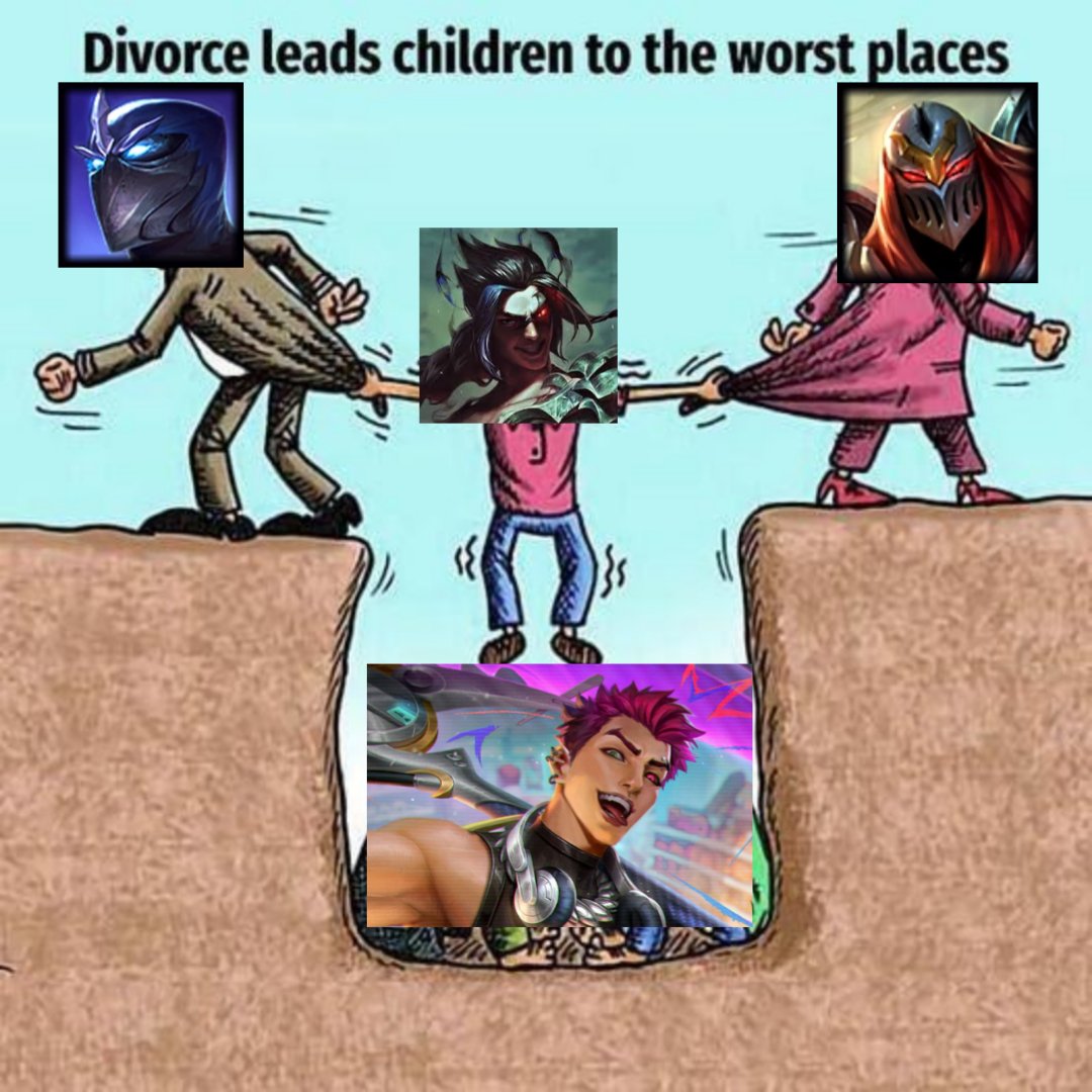 ToBronze's tweet photo. I wander how Akali is doing
#HEARTSTEEL‌ #kayn #zed #shen https://t.co/eWikuvsXc2