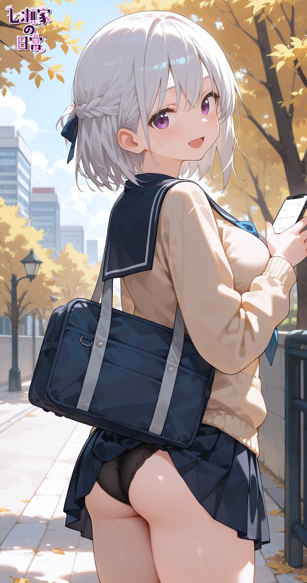 NanagiArt's tweet photo. おはよ～✨️
何してるの？早く行こ！🎶 https://t.co/rjAZpoAc9c