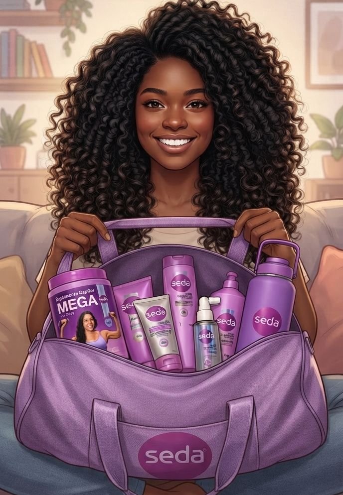 dany_laylla's tweet photo. @SedaOficial Primeiro eu esconderia a bolsa dos meus filhos. Depois avisaria que não é pra ninguém mexer. E só então começaria o ritual do Mega Crescimento. 😂 Porque mãe também precisa ter seus luxos! #SedaMega 💜💜💜💜 https://t.co/UVO3znFOPj
