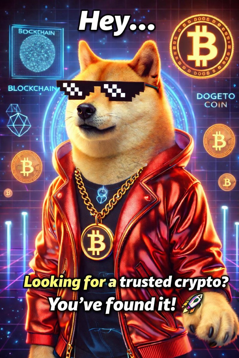 dogetocoin's tweet photo. 🚀 Dogeto Coin Daily Update

🐶 Dogeto is growing every day.

✅ Community token
🔥 50% burned
🔒 LP locked forever
🌎 100% community-controlled

Join the Dogeto movement.

#Dogeto #Dogetocoin #Crypto #MemeCoin https://t.co/1rxj27yQV2