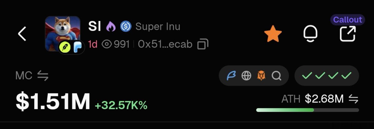 sleepyhunterrr's tweet photo. Moving from $Ai to $Si on Robinhood 
It's Robinhood narrative 

0x51377fe2ad6137e323500c9db71bb63b867cecab https://t.co/bRY4ptrUe7