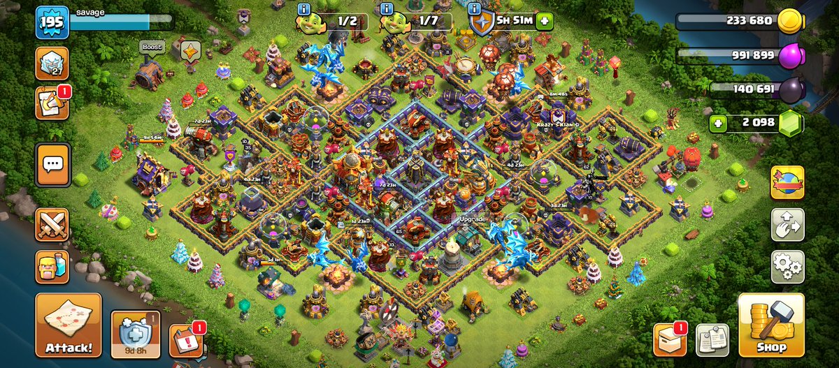 EmperorKami001's tweet photo. Who else plays Clash of clans here? https://t.co/DD5EUGXNcI